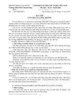 Bài giảng Qui che lam viec truong