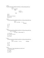 Tài liệu kiểm tra 15'''' chương 3