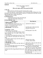 Bài giảng Buoi 1 lop 4 tuan 30 CKTKN