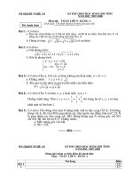 Bài soạn DE THI HSG TOAN TINH NGHE AN CO DAP AN