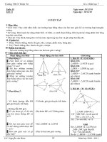 Bài soạn giáo án hình học 7 mới Tiết 33- 42