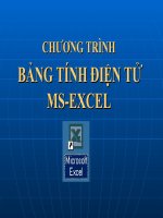 Tài liệu bài giảng excel ha- chung chi tin hoc