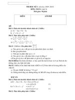 KIEM TRA HOC KY I TOAN 8