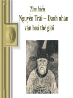 Gián án nguyen trai