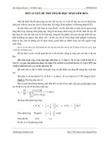 Rèn luyện để trở thành học sinh giỏi hóa_môn hóa 12