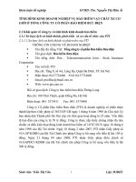 TÌNH HÌNH KINH DOANH NGHIỆP VỤ BẢO HIỂM VẬT CHẤT XE CƠ GIỚI Ở TỔNG CÔNG TY CỔ PHẦN BẢO HIỂM BƯU ĐIỆN