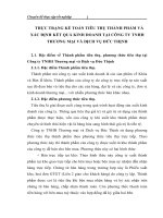 THỰC TRẠNG KẾ TOÁN TIÊU THỤ THÀNH PHẨM VÀ XÁC ĐỊNH KẾT QUẢ KINH DOANH TẠI CÔNG TY TNHH THƯƠNG MẠI VÀ DỊCH VỤ ĐỨC THỊNH