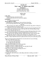 Gián án Giao an buoi 2 lop 4 ttuan 32