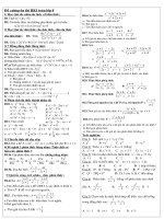 Đề cương HK1 toán 8