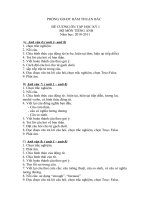 Rewiew for the first term