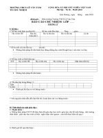 bao cao chu nhiem thang