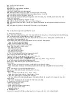 NỘI DUNG ôn tập THI HK1 