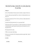 Khai thuế thu nhập cá nhân đối với cá nhân nhận thừa kế, quà tặng