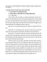 Tín dụng tài trợ xuất nhập khẩu trong hoạt động tín dụng  của ngân hàng thương mại