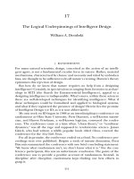 The Logical Underpinnings of Intelligent Design