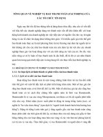 TỔNG QUAN VỀ NGHIỆP VỤ BAO THANH TOÁN (FACTORING) CỦA CÁC TỔ CHỨC TÍN DỤNG