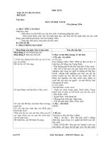 Bài soạn GIÁO ÁN VĂN 9 HỌC KÌ II