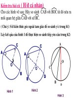 Bài soạn tiet 41 - bai 3 - goc noi tiep- hh9