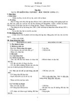 Bài giảng Tuần 18 - CKTKN