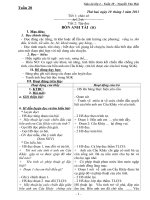 Tài liệu Giao an lop 4 - tuan 20