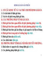 KE TOAN QUAN TRI DINH GIA BAN SAN PHAM 