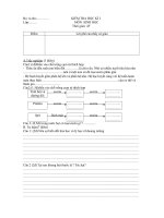 de sinh hoc ki 1 lop 8