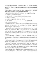 KHÁI QUÁT CHUNG VỀ  ĐẶC ĐIỂM QUẢN LÝ SẢN XUẤT KINH DOANH VÀ CÔNG TÁC KẾ TOÁN TẠI CÔNG TY XUẤT NHẬP KHẨU XI MĂNG