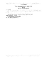 Bài soạn Buoi 1 lop 2 tuan 25