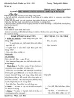 giáo an day 2 buổi/ ngày