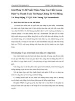 Giải Pháp Và Đề Xuất Nhằm Nâng Cao Chất Lượng Dịch Vụ Thanh Toán Tín Dụng Chứng Từ Nói Riêng Và Hoạt Động TTQT Nói Chung Tại Sacombank