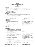 Bài giảng giao an 2 tuan 20