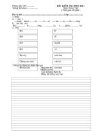 de kiem tra tieng viet hoc ki 1