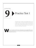 SAT Math Essentials - Practice Test 1