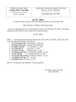 Gián án Quyết định thành lập Ban phòng chống bão