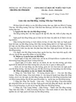 Tài liệu Quy chế Hội đồng trường