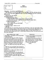 Bài soạn CONG NGHỆ 6 MỚI