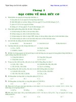 Gián án Luyện Trắc nghiệm Hóa 12 số 2