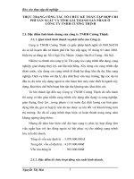 THỰC TRẠNG CÔNG TÁC TỔ CHỨC KẾ TOÁN TẬP HỢP CHI PHÍ SẢN XUẤT VÀ TÍNH GIÁ THÀNH SẢN PHẨM Ở