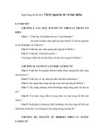 Bài soạn Chuyên đề vật lý hạt nhân đại cương