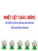 Tài liệu dau nhị thuc bậc nhất_ HG tinh NAm Định