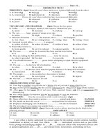 Bài giảng Ktra 1tiet N3-grade 11-01