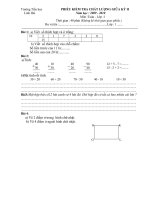 Đề kiểm tra GKI