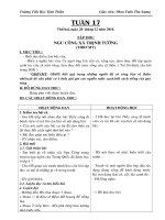 Bài soạn GA LOP 5 - TUAN 17 - 2010 - 2011