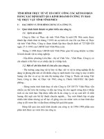 TÌNH HÌNH THỰC TẾ VỀ TỔ CHỨC CÔNG TÁC KẾ TOÁNBÁN HÀNG