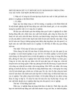 MỘT SỐ NHẬN XÉT VÀ Ý KIẾN ĐỀ XUẤT NHẰM HOÀN THIỆN CÔNG TÁC KẾ TOÁN TẬP HỢP CHI PHÍ SẢN XUẤT