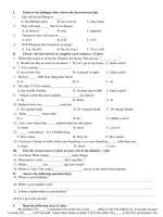 Đề tham khảo Anh 7_1