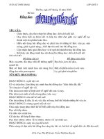 dong dao dich dich dac dac