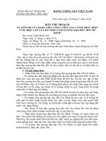 Bài thu hoạch 4 năm học tập tấm gương Bác Hồ