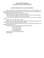 Bài giảng chuong trình KẾT NẠP SAO NHI ĐỒNG