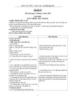 Bài soạn Giáo án lớp 4 - Tuần 17